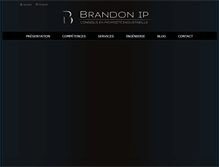 Tablet Screenshot of brandon-ip.com